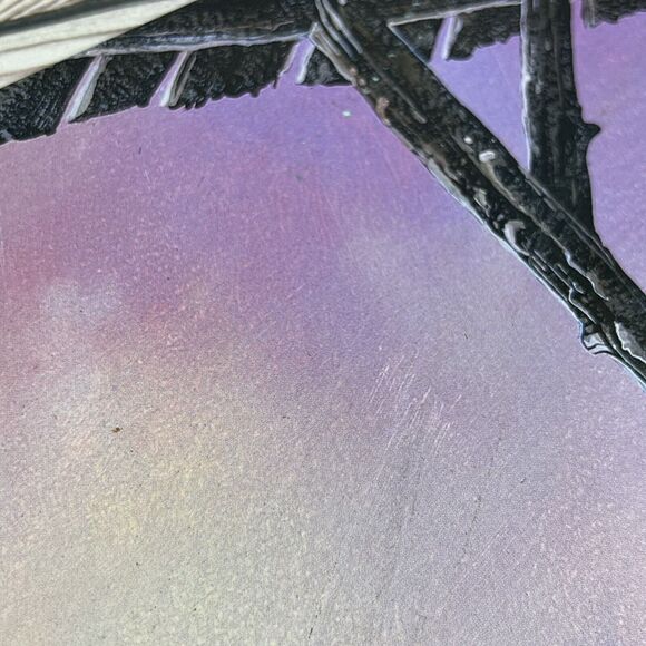 VTG Ted Blaylock Lithograph Steel Metal Sign #82 Rolling Thru Locomotive Train - Picture 12 of 15